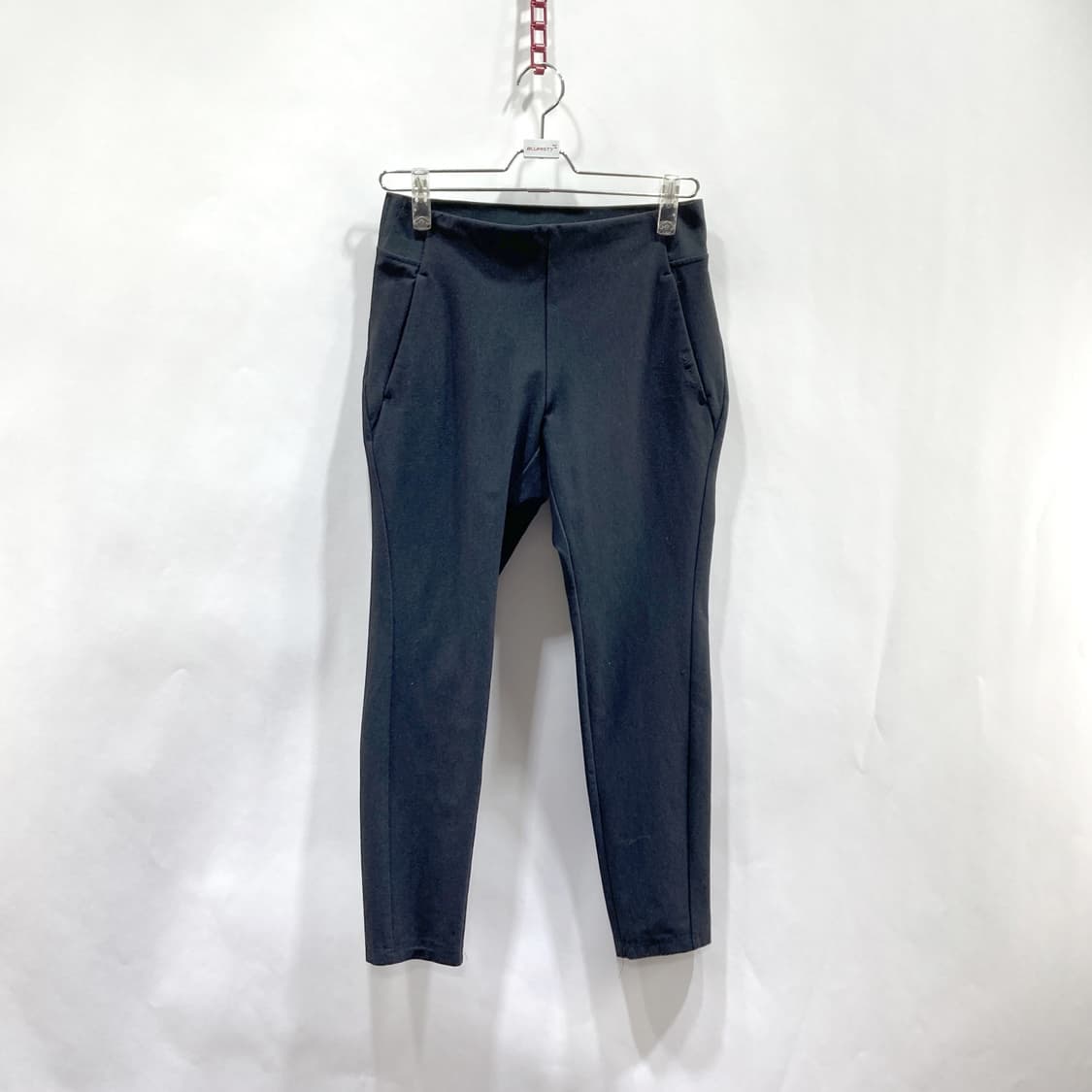 살레와 여성 재깅스 팬츠 밴딩 블랙 28  상품이미지1