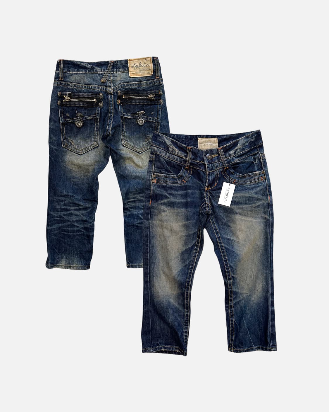 LOLITA JEANS low-rise pocket denim short 상품이미지1