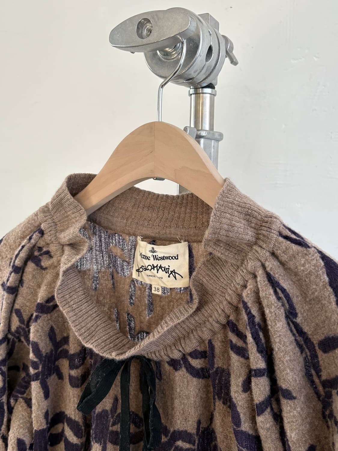 Vivienne Westwood 비비안웨스트우드 앵글로매니아 리본 니트 상품이미지6