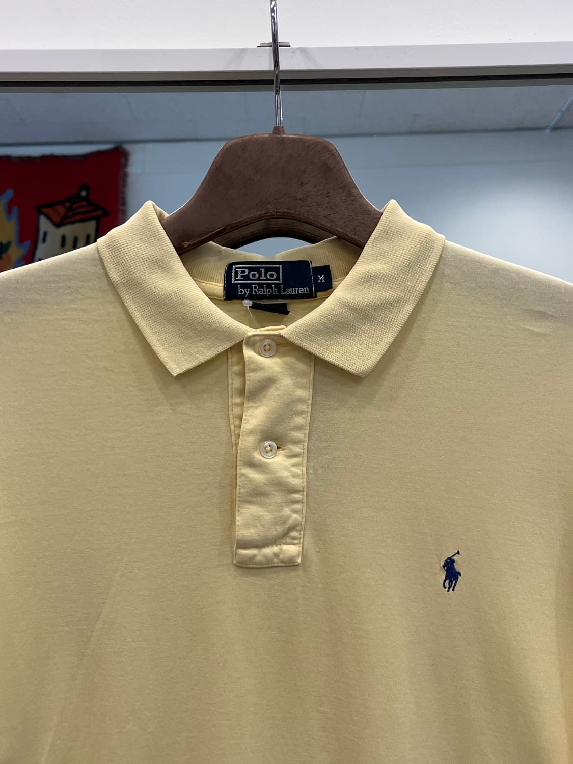 Polo RL 폴로 랄프로렌 카라티 pk 반팔 티셔츠 (yellow) 상품이미지3