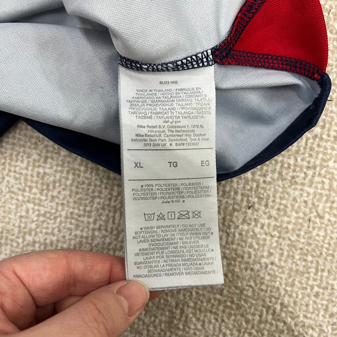 XL 나이키 파리 생제르망 유니폼 0224M 상품이미지3