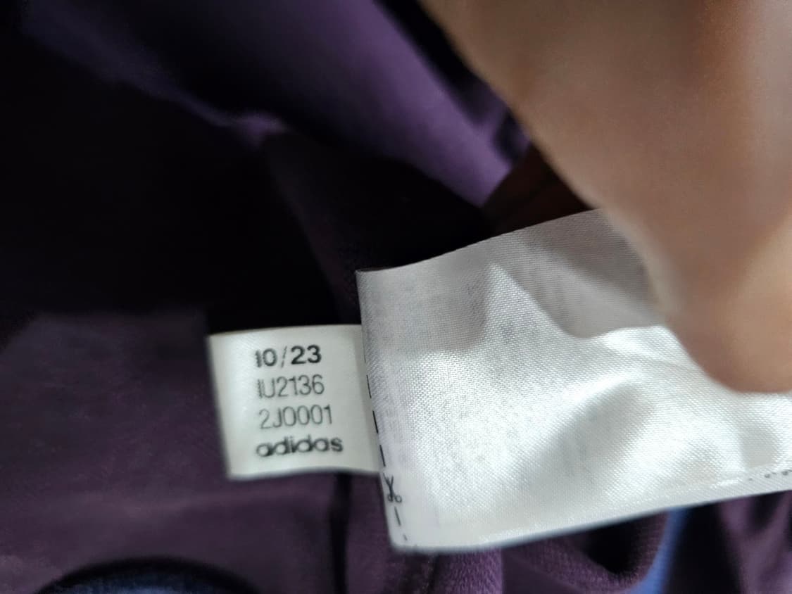 아디다스 스페인 베켄바우어 버건디  마룬 트랙탑 져지 110 /2XL 상품이미지8