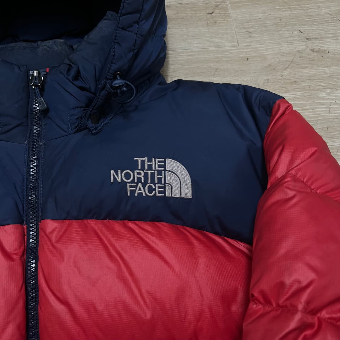 노스페이스 구스다운 700 후드 눕시 패딩 점퍼 [레드] L/100 상품이미지4
