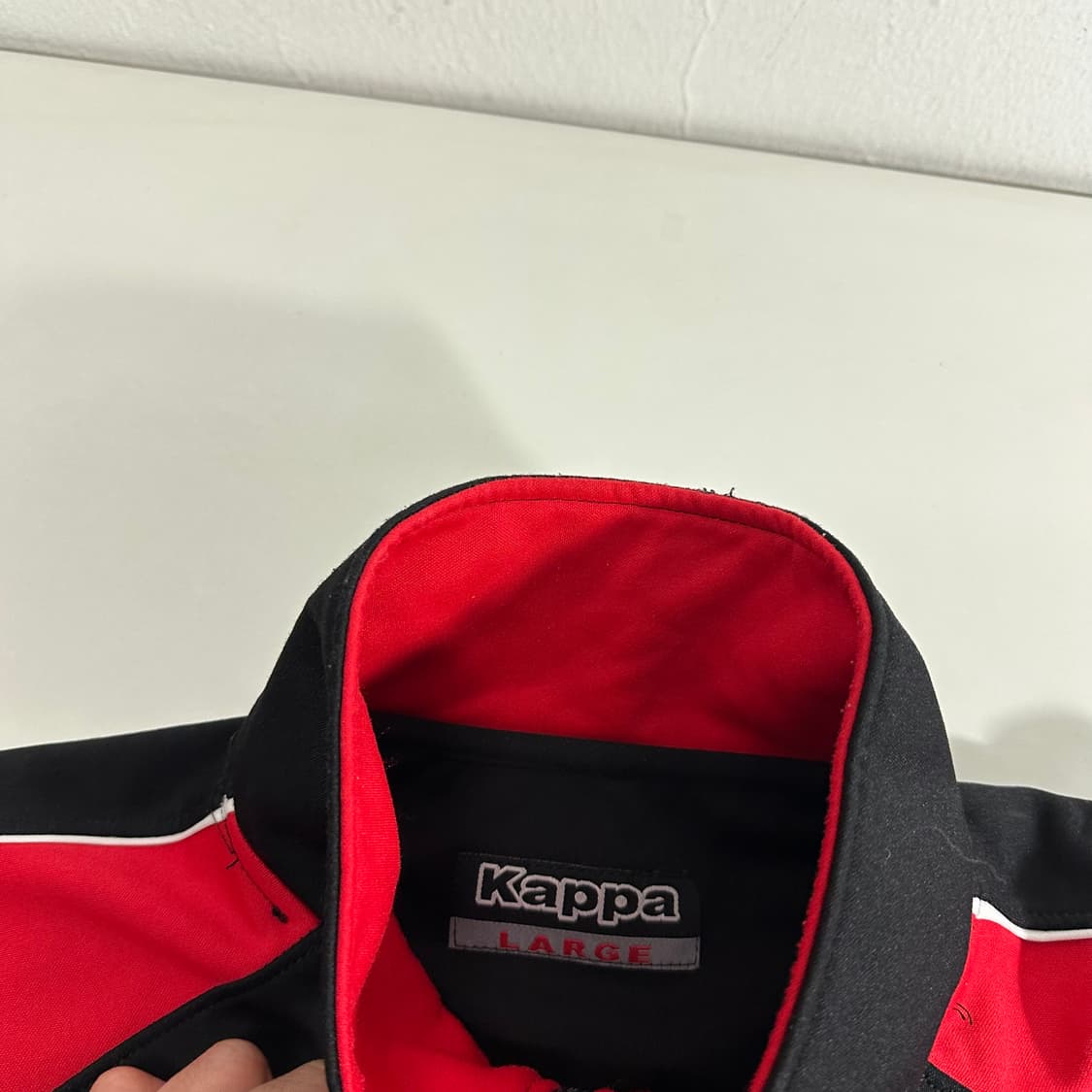 L 카파 블랙 트랙탑 집업 져지 상품이미지5