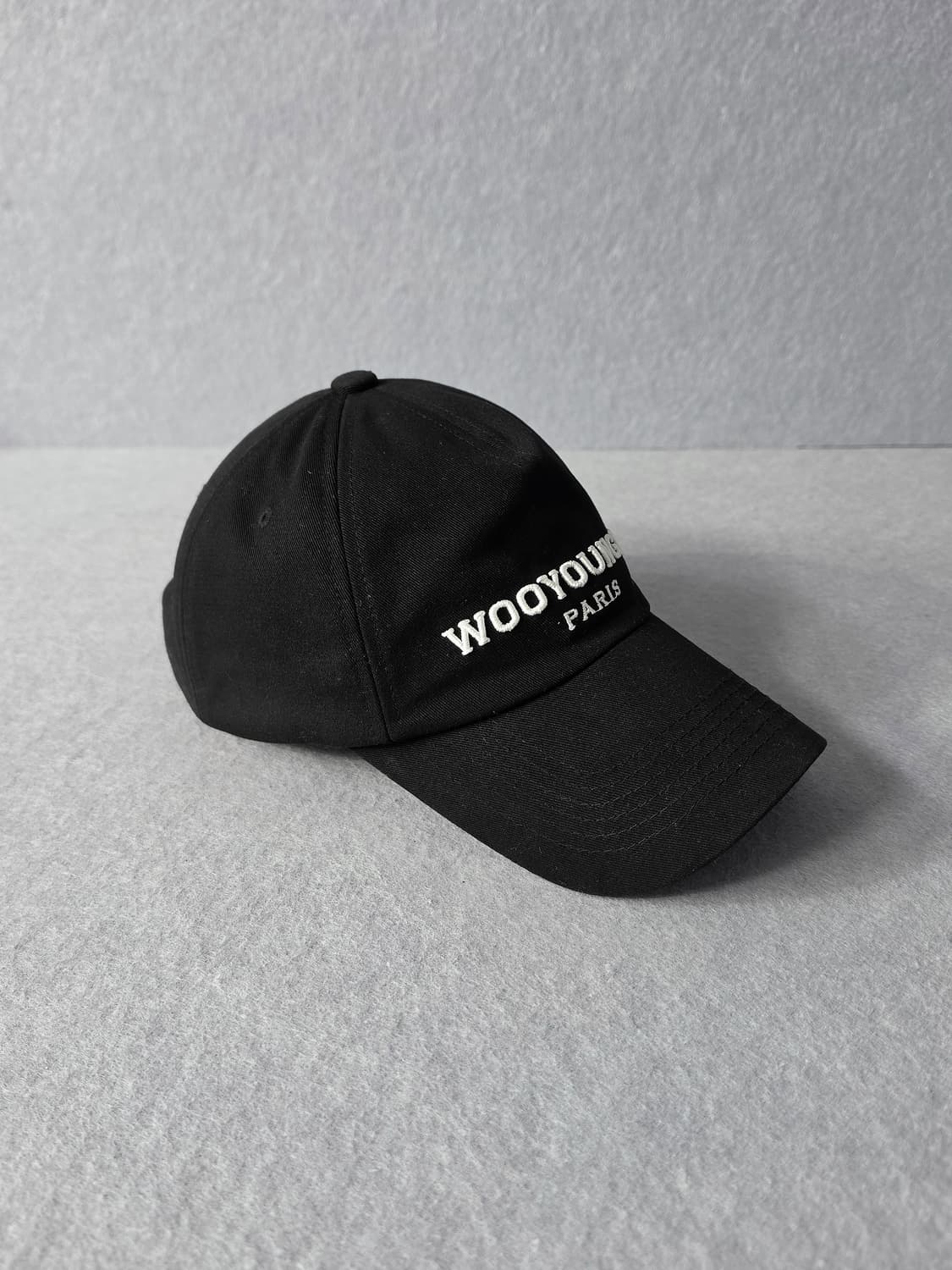 우영미 24SS 엠브로이드 로고 볼캡 모자 상품이미지4