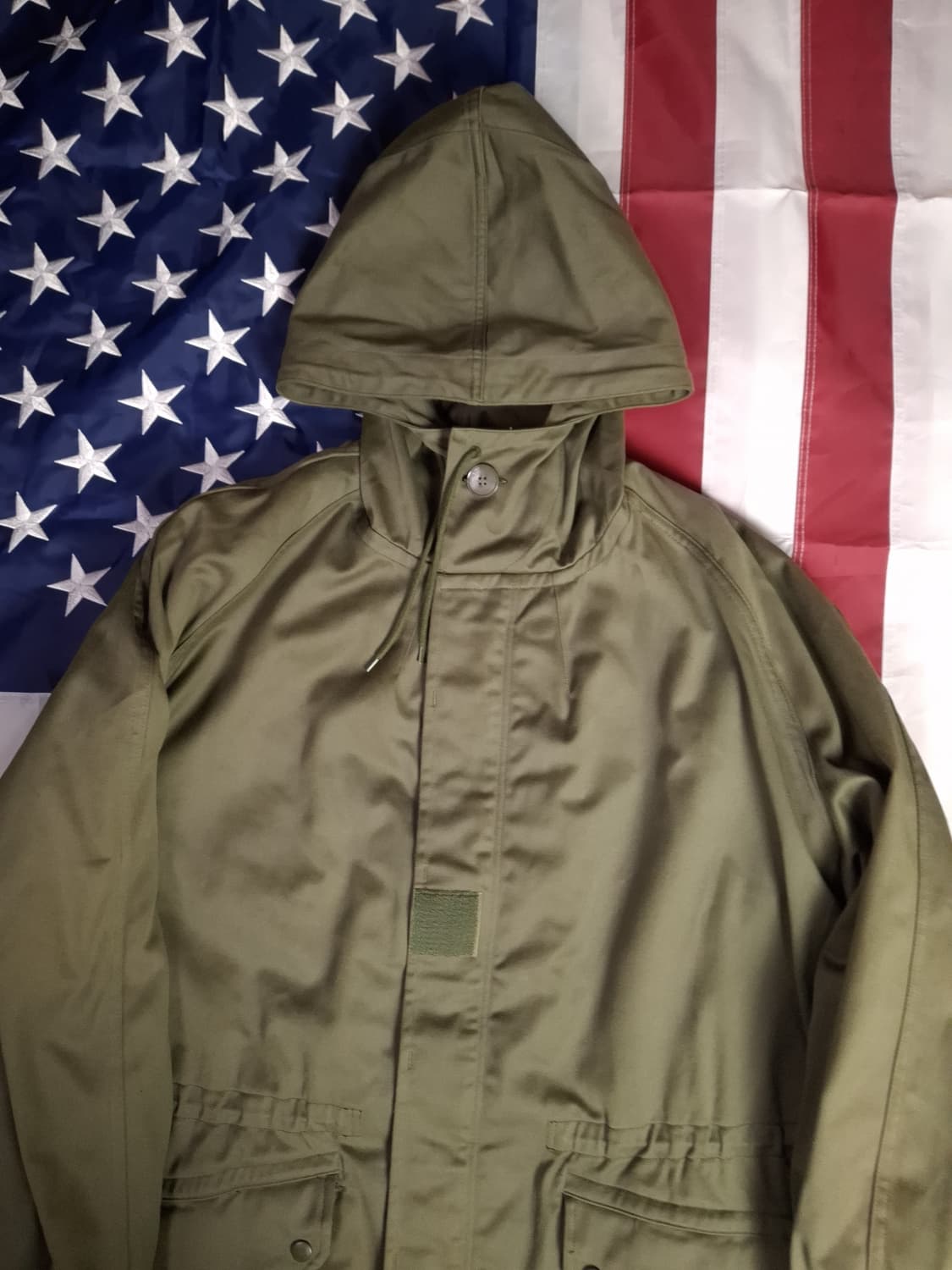 새제품급 오리지날 80's 프랑스군 M64 필드 파카 상품이미지2