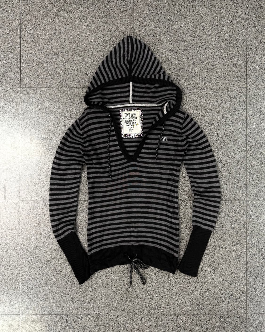 vondutch striped hoodie 상품이미지1