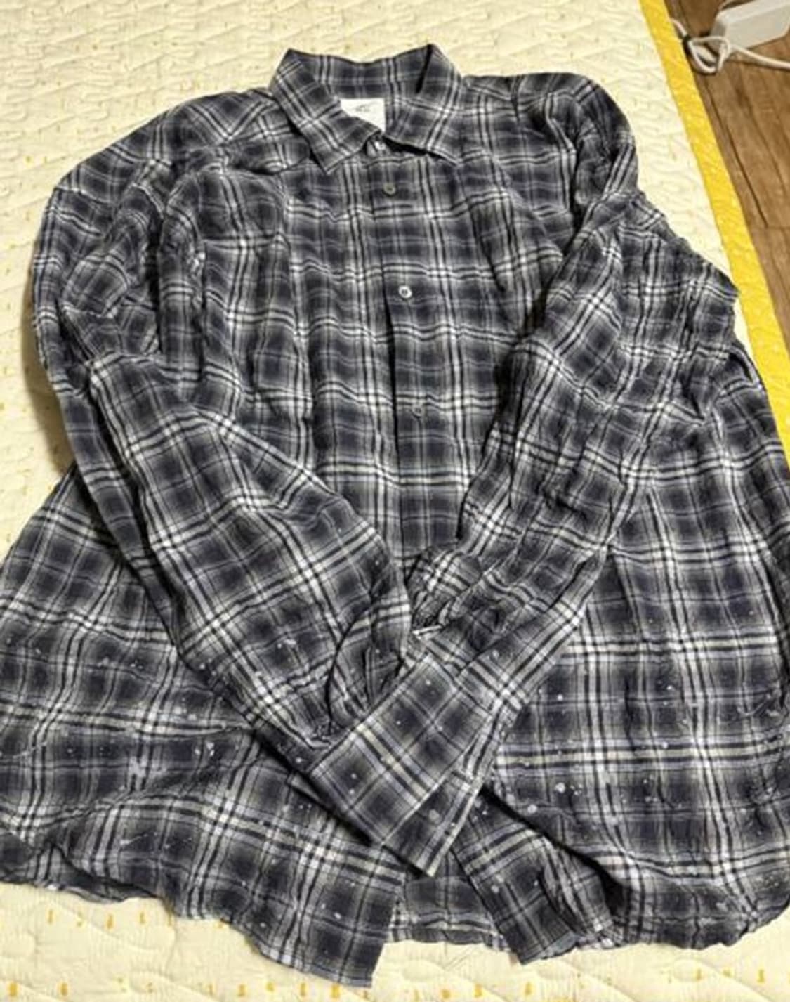 폴리테루 컨트리 체크셔츠 네이비 페인티드 2 상품이미지4