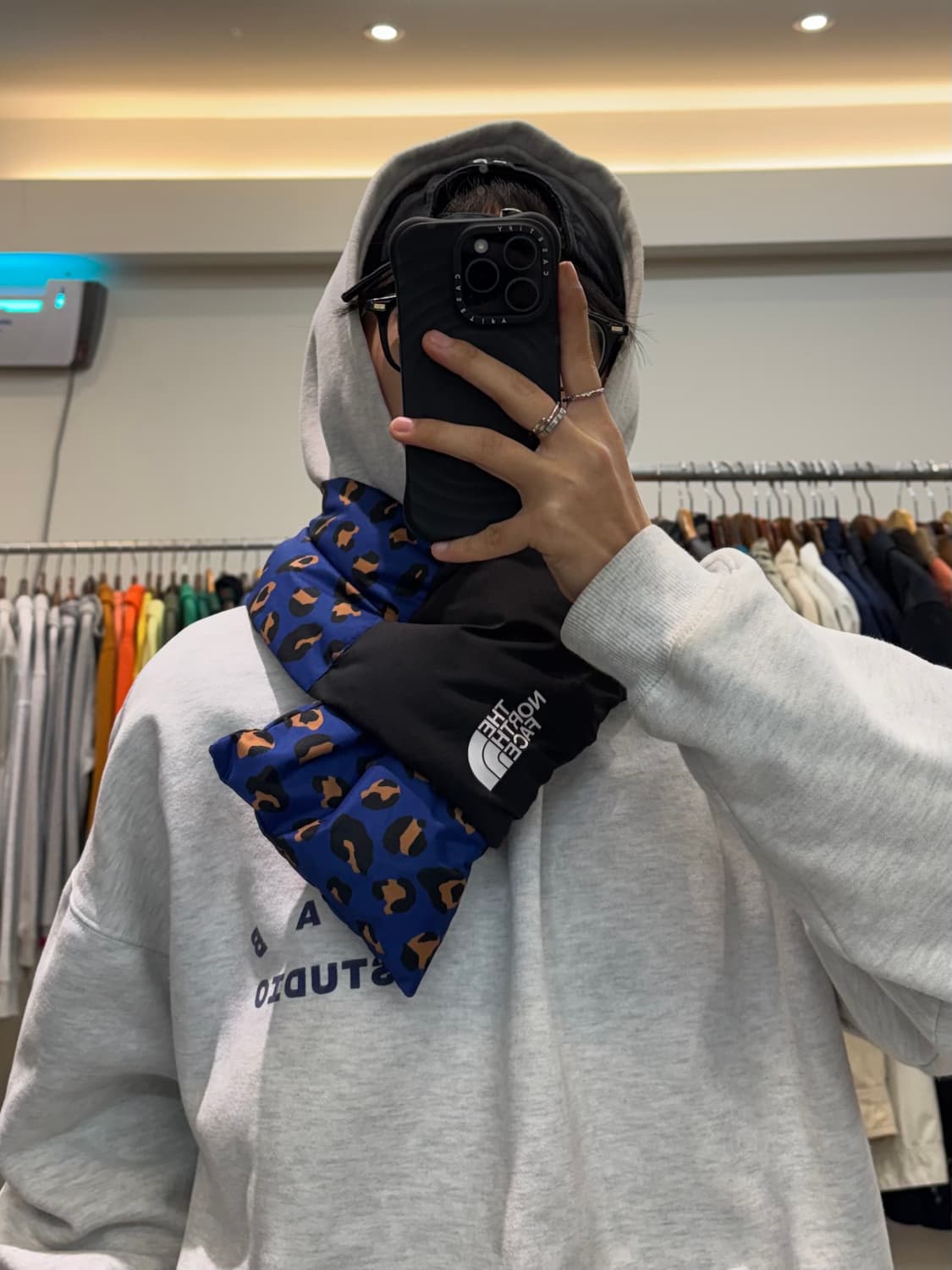 노스페이스 레오파드 티볼 머플러 상품이미지6