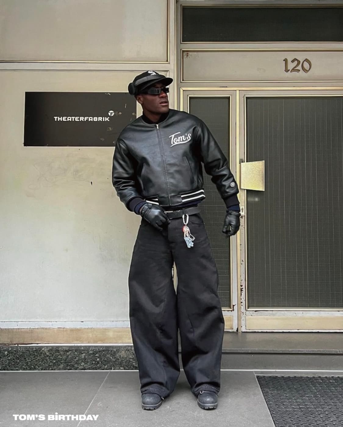 톰스벌스데이 TBD 바시티 봄버 자켓 올블랙 2 Size 상품이미지2