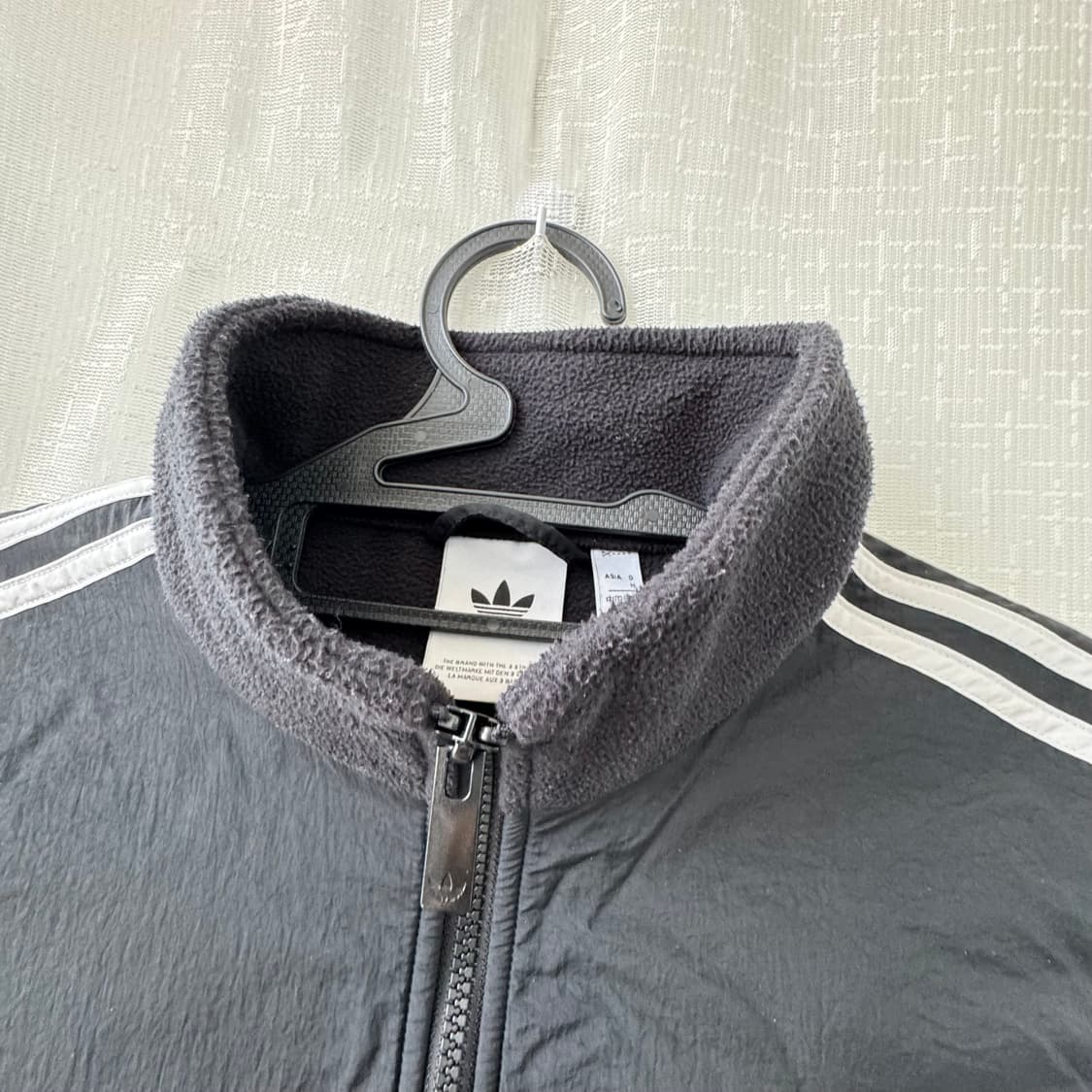 아디다스 삼선 후리스 집업 조끼 L 귀여워요 상품이미지6