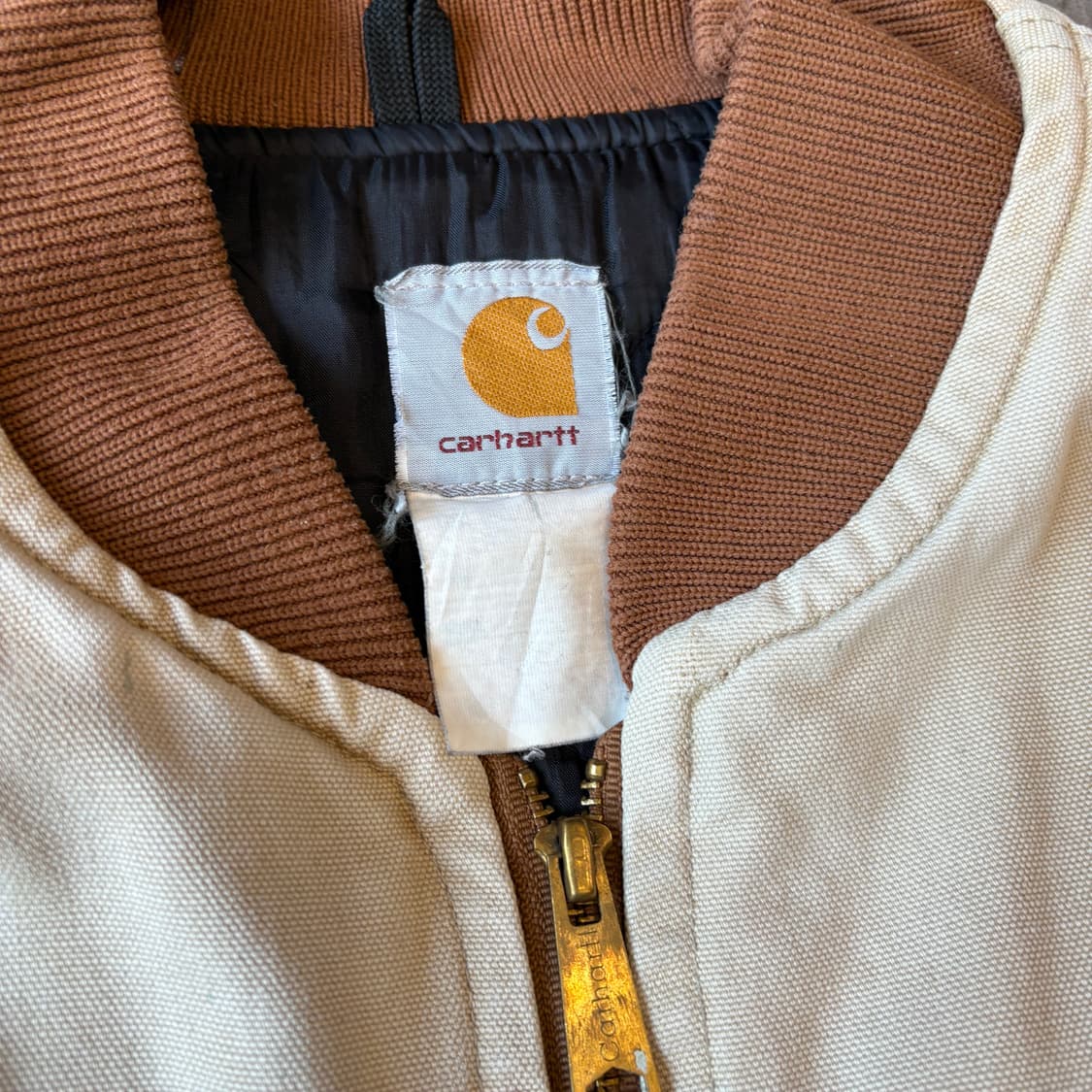 칼하트 정푼 덕 캔버스 조끼 베스트 상품이미지5