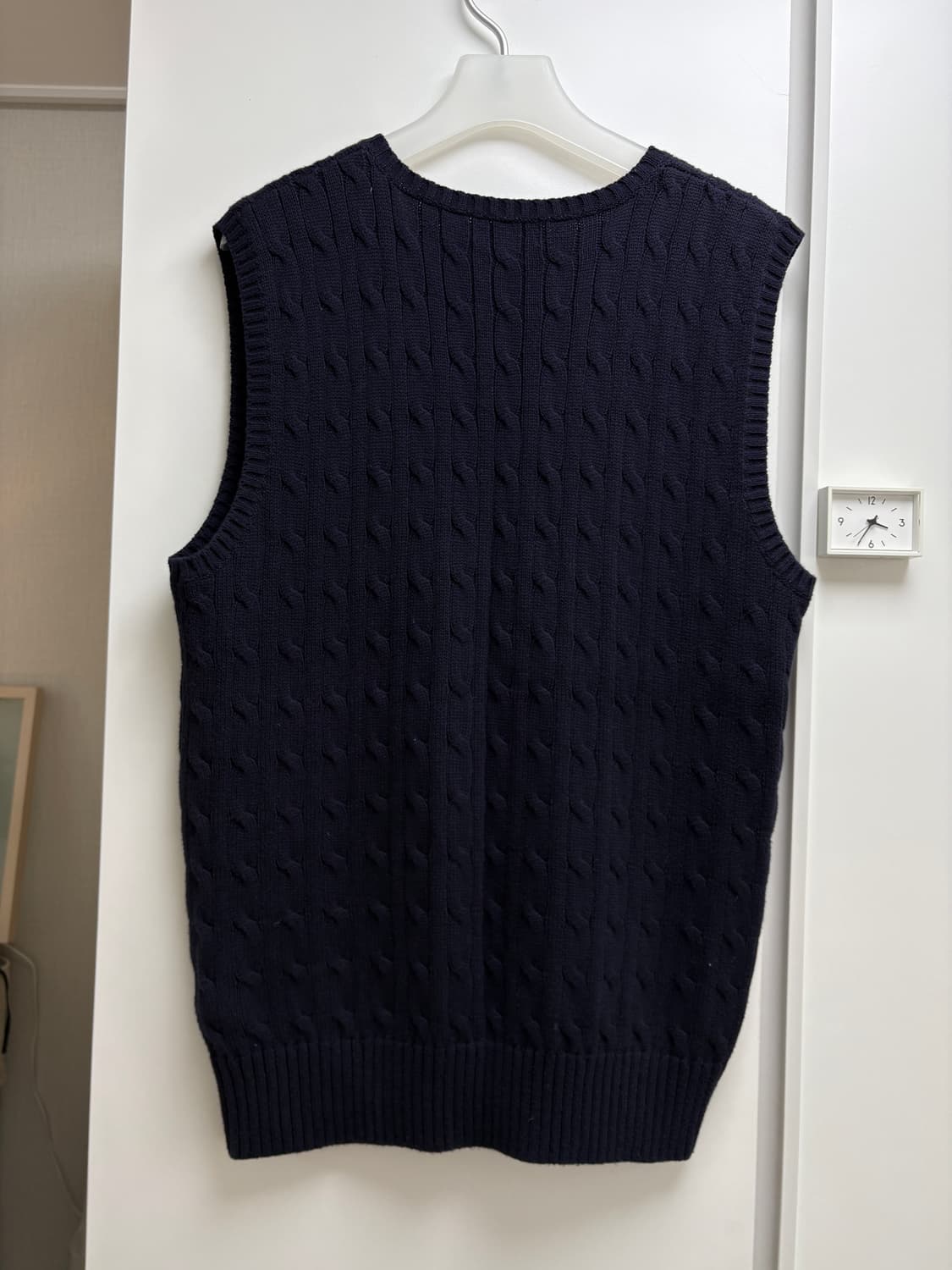 폴로 네이비 니트 조끼 Xl 상품이미지2