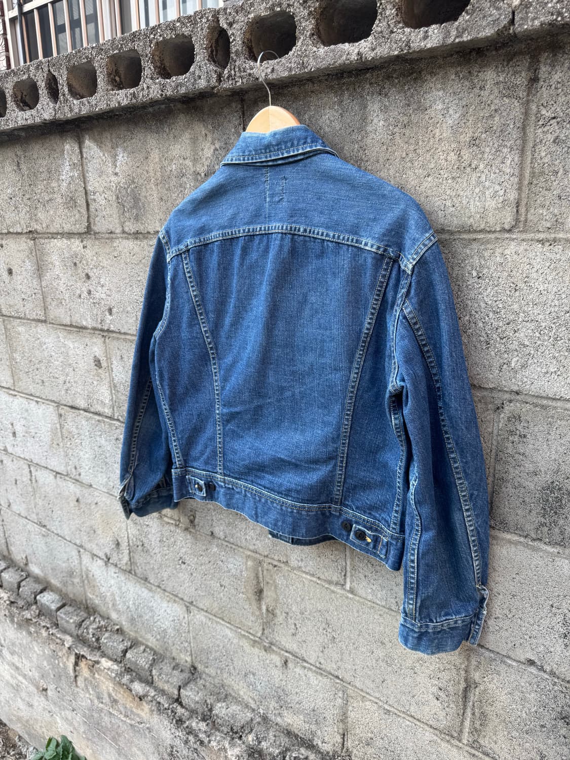 60~70s lee riders 빈티지 101-j 데님 트러커 자켓 상품이미지4