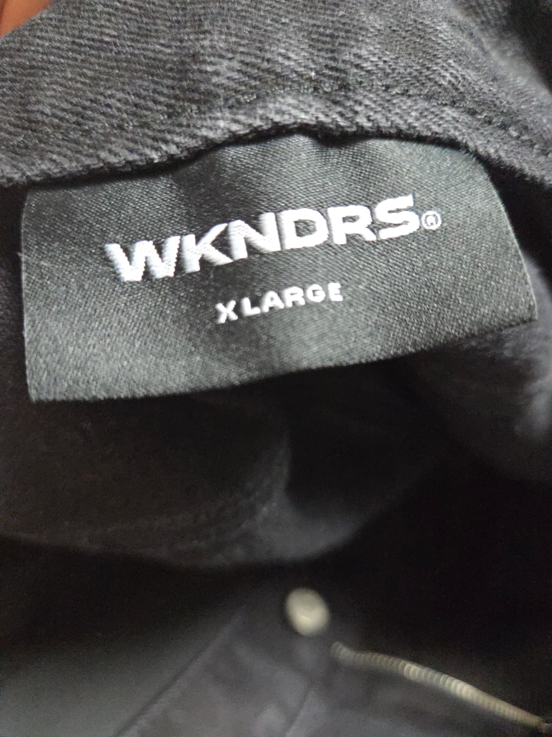 위캔더스 애플데님 블랙 XL 상품이미지1