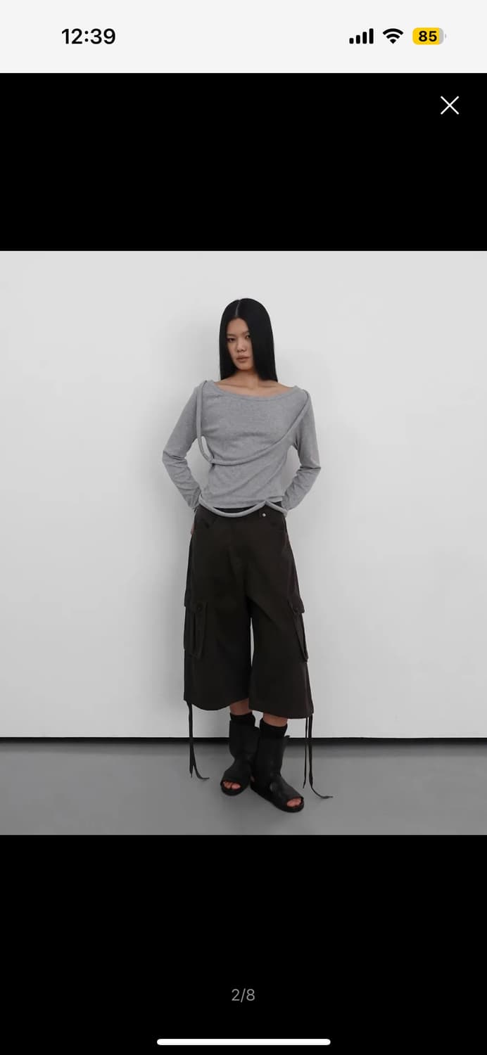 샌드릭 Strap Wide Neck 상품이미지2