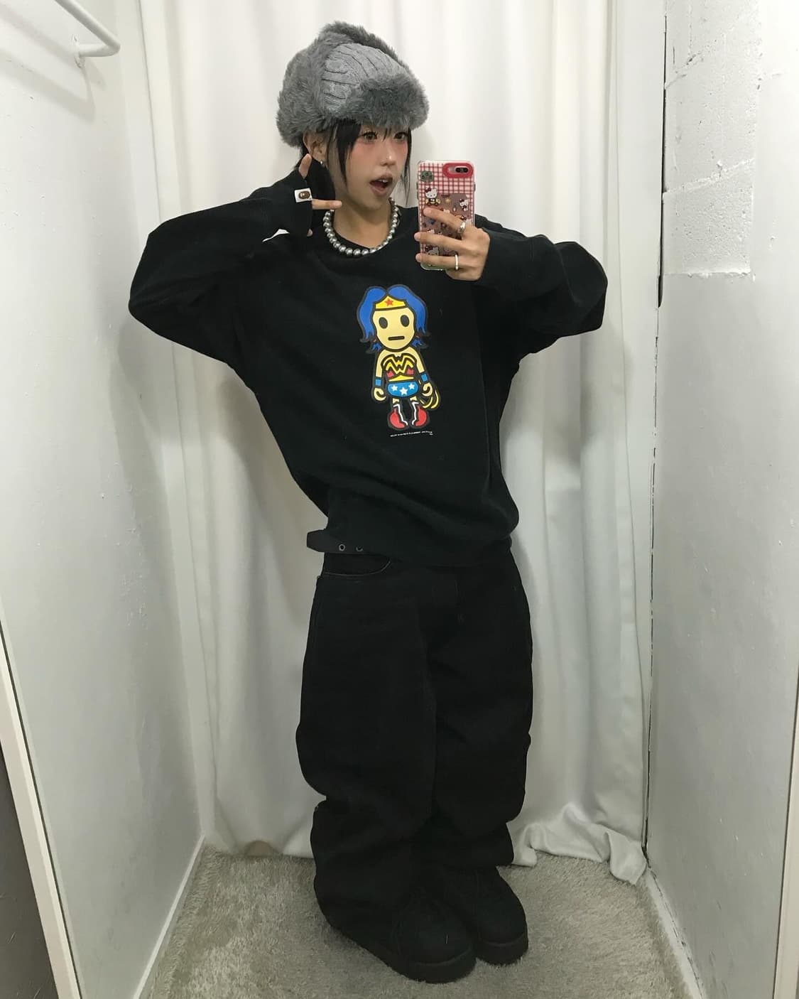 Bape X DC Wonder Woman Collaboration mtm 상품이미지3