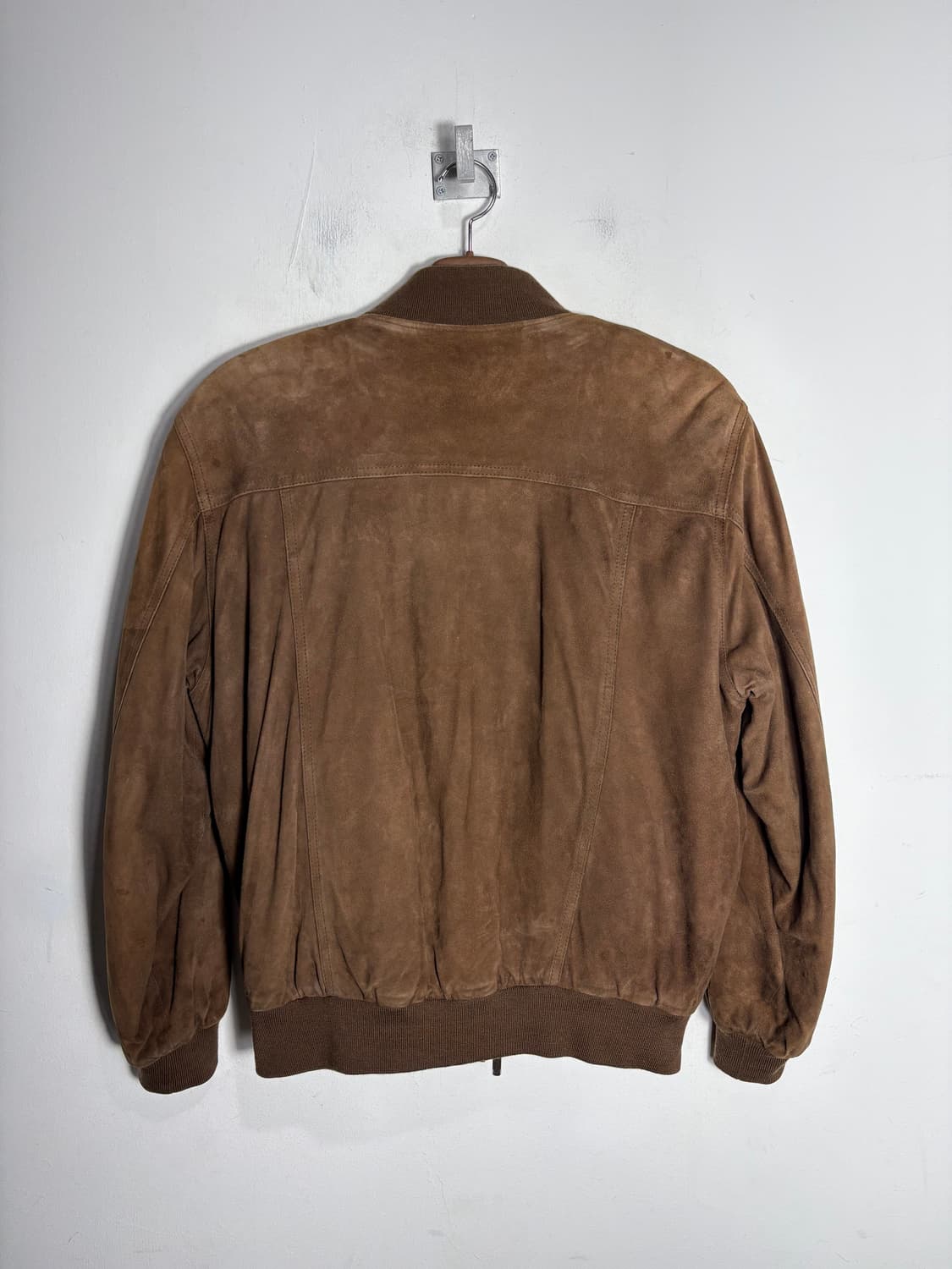 갤럭시 염소가죽 스웨이드 봄버 자켓 상품이미지7