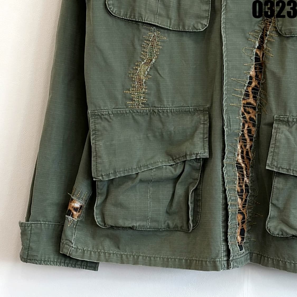 폴로 랄프로렌 데님앤서플라이 라인의 밀리터리 필드 자켓 M 0323 상품이미지3