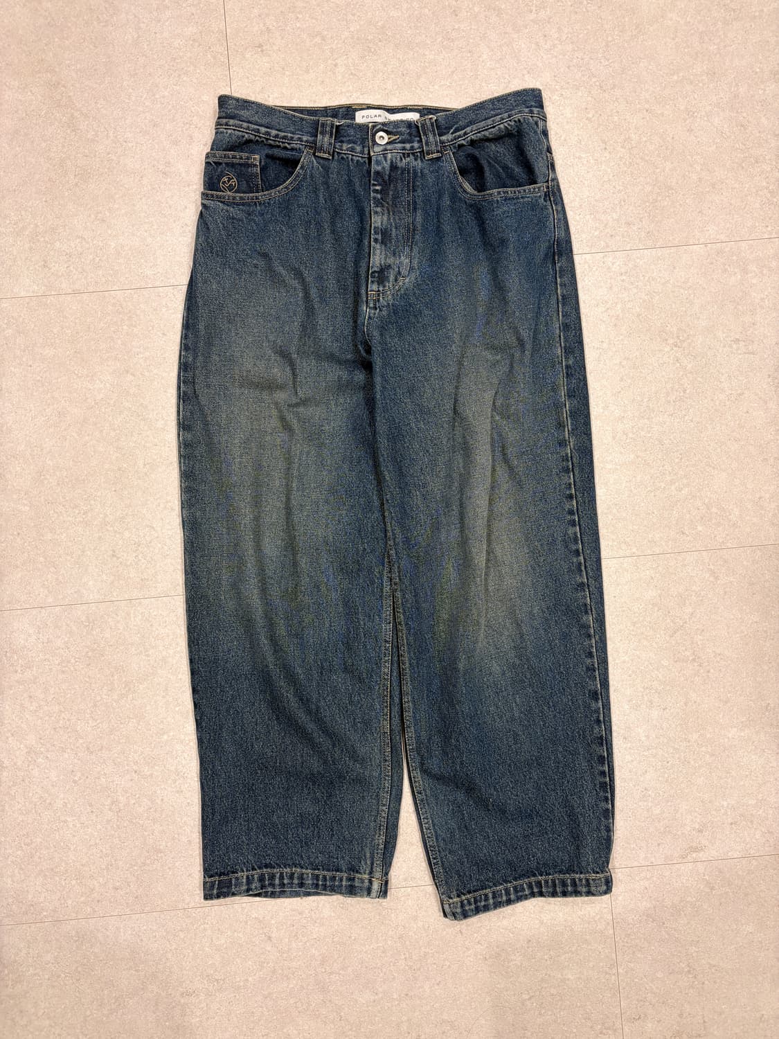 폴라빅보이진 더티블루 S사이즈 팝니다 상품이미지2