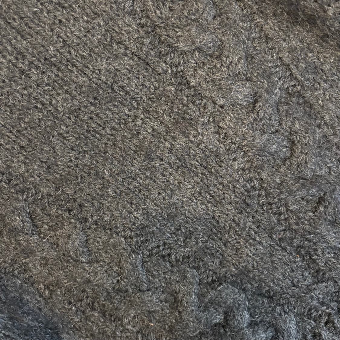 올드 케이블 울 스웨터 상품이미지4