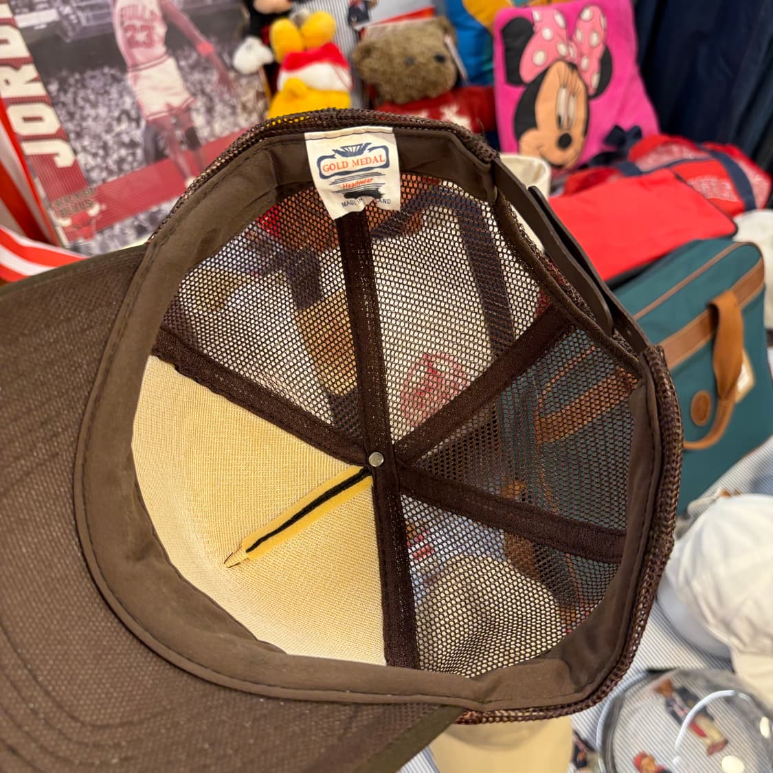 90s USA 빈티지 트러커 매쉬 볼캡 모자  상품이미지7