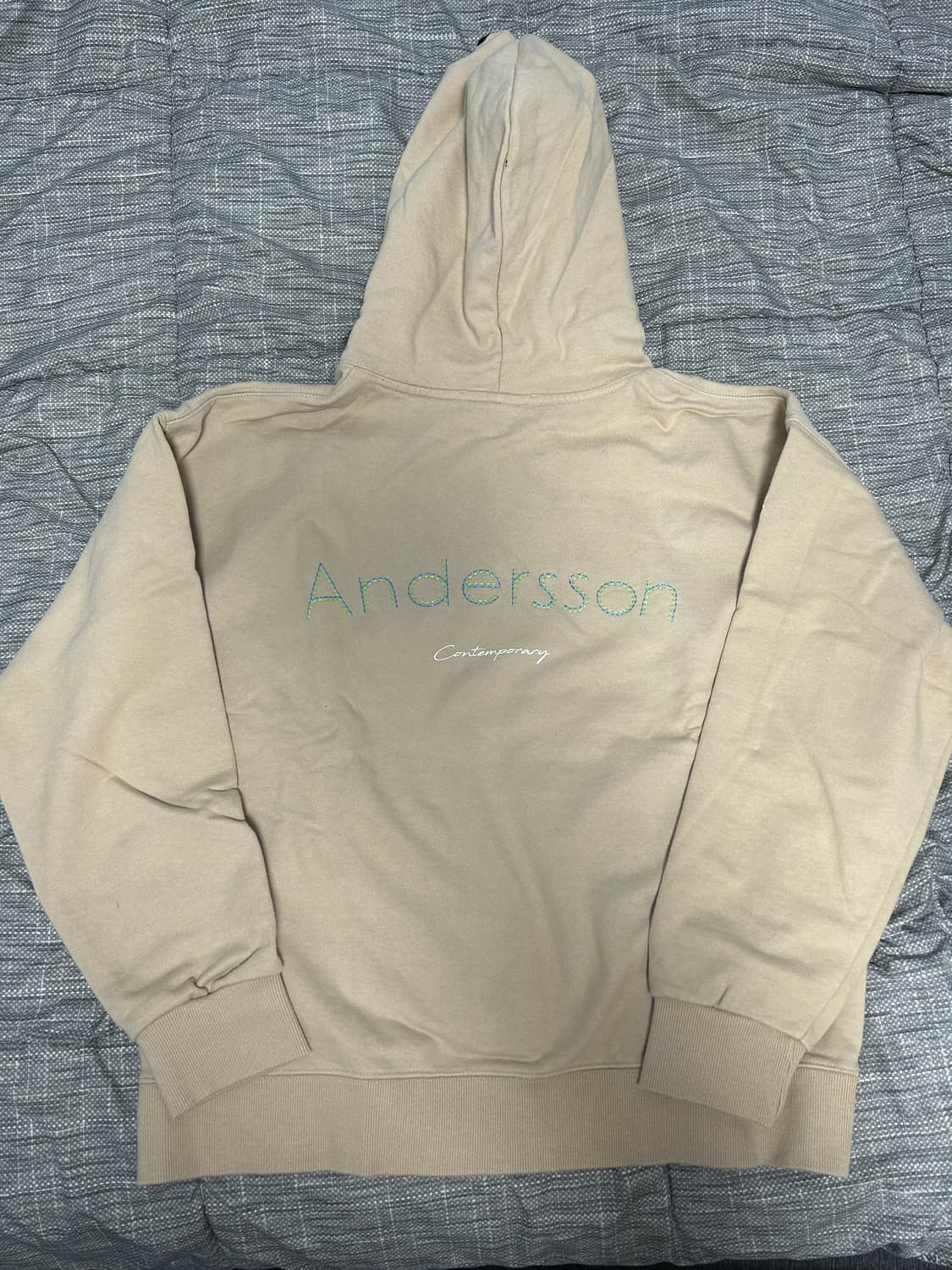 앤더슨벨 베이지 후드 상품이미지5