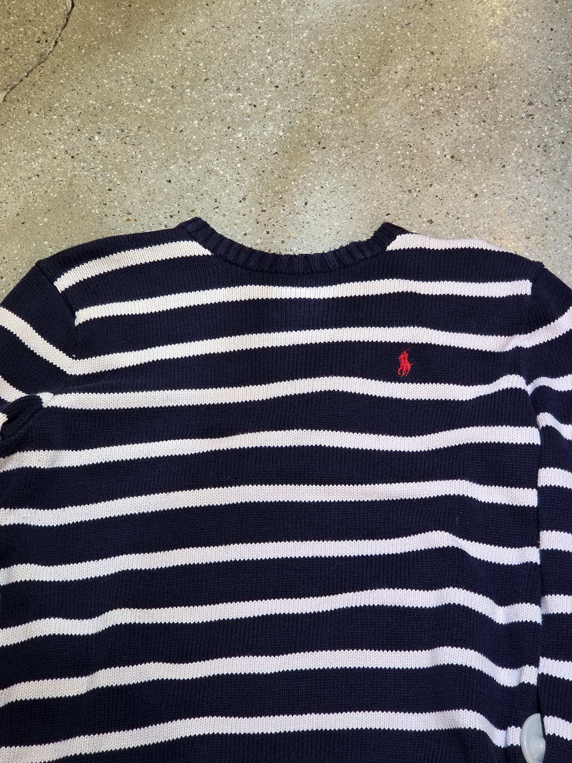 POLO 폴로 네이비 스트라이프니트💯  상품이미지4