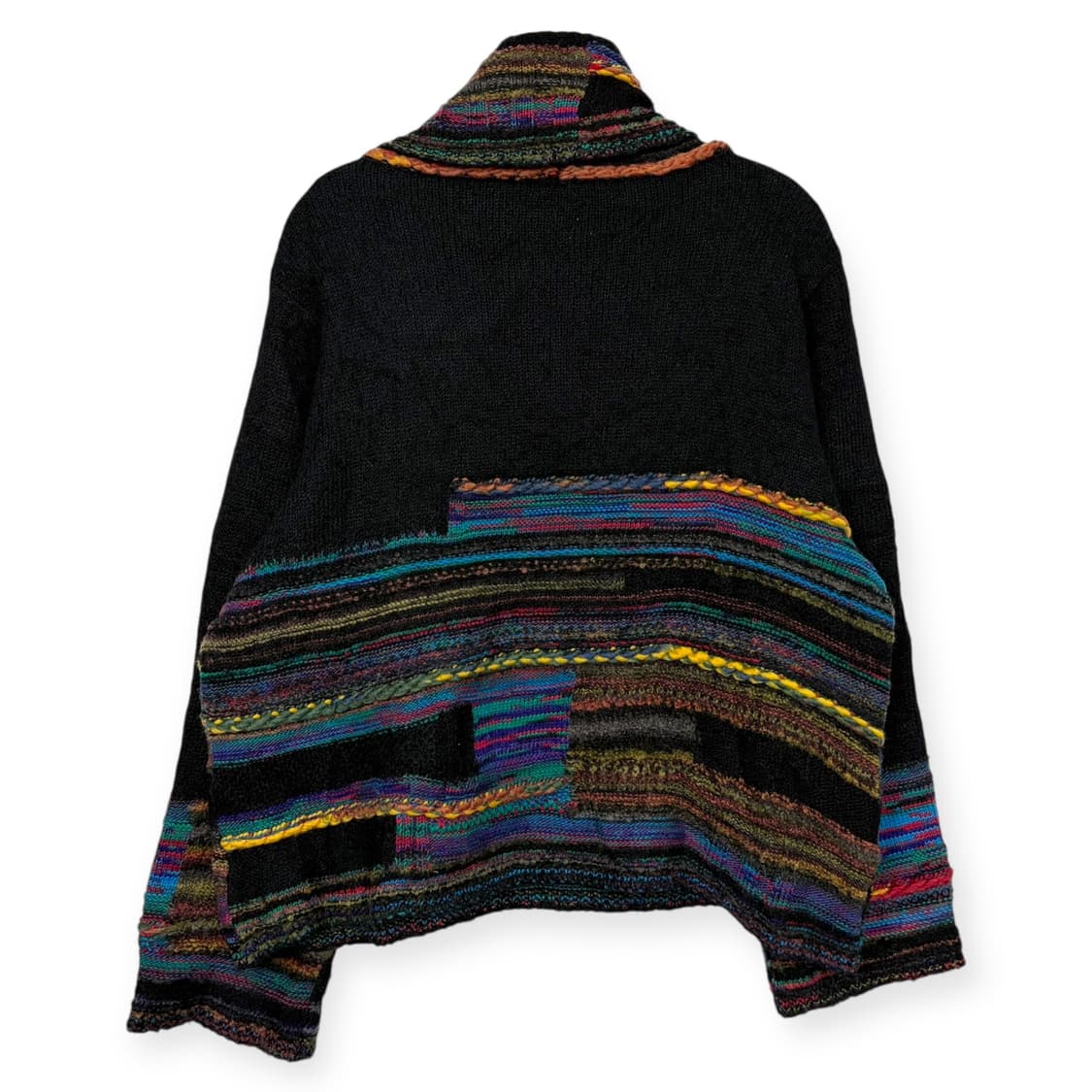 빈티지 패턴 터틀넥 니트 티셔츠 상품이미지8