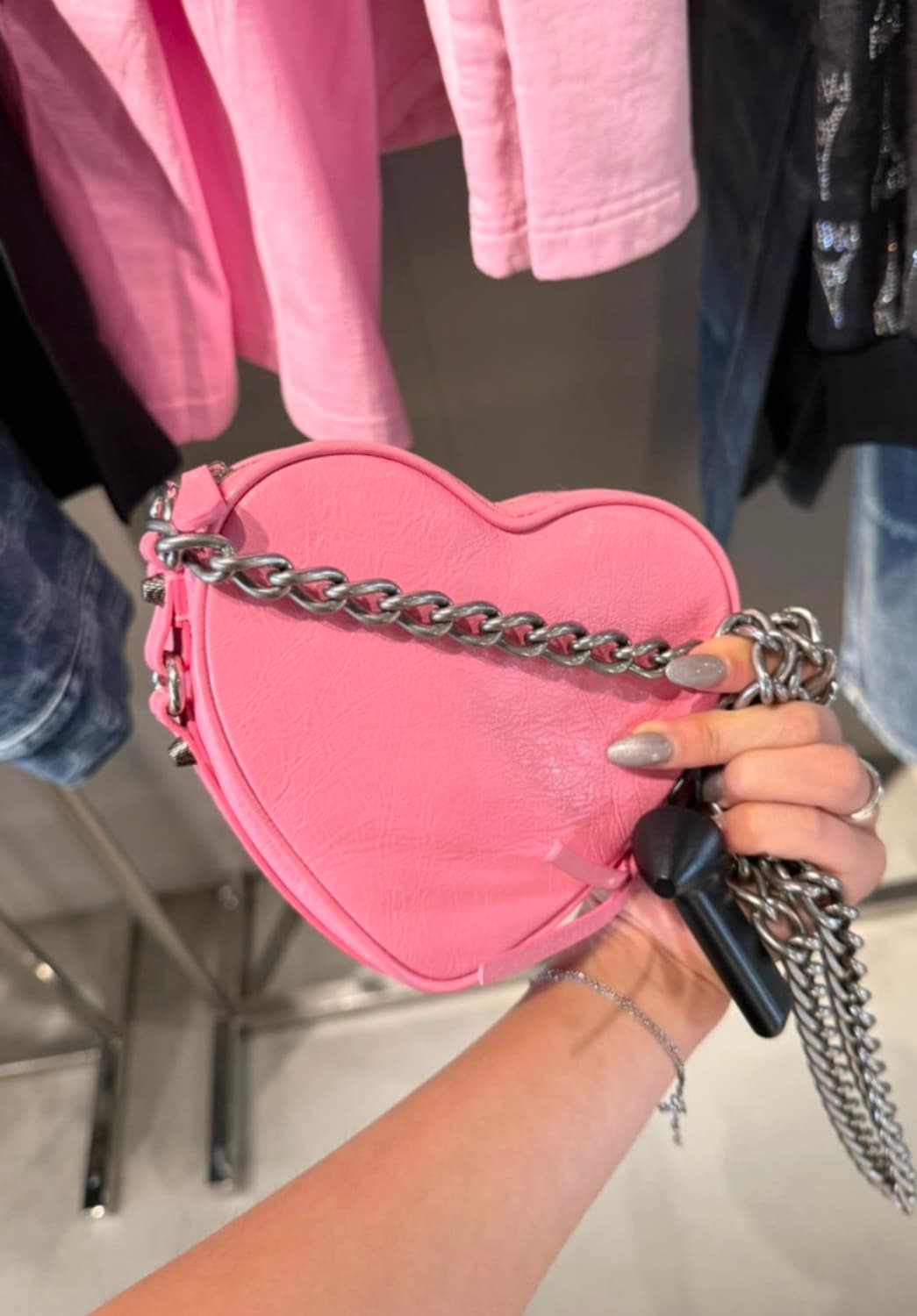 [새상품,정가 200만원대] 발렌시아가 미니 르 카골 숄더백,체인백💖 상품이미지4