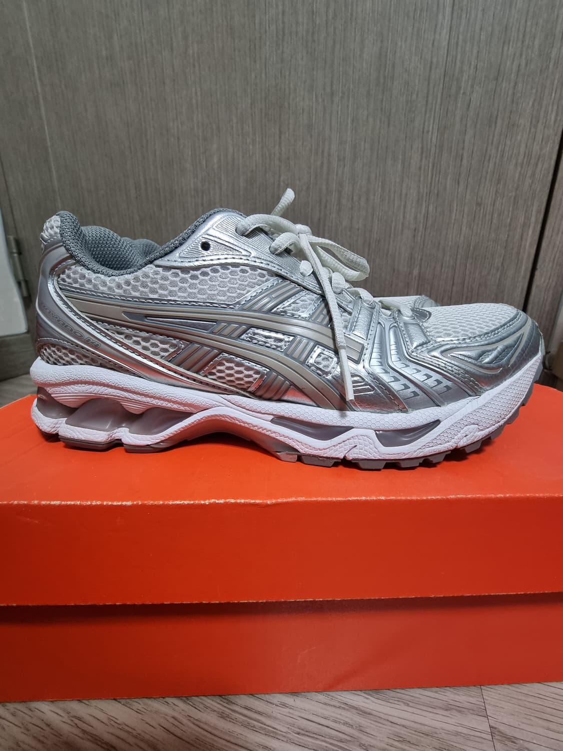 W 아식스 젤 카야노14 화이트 문락 240~245 상품이미지1