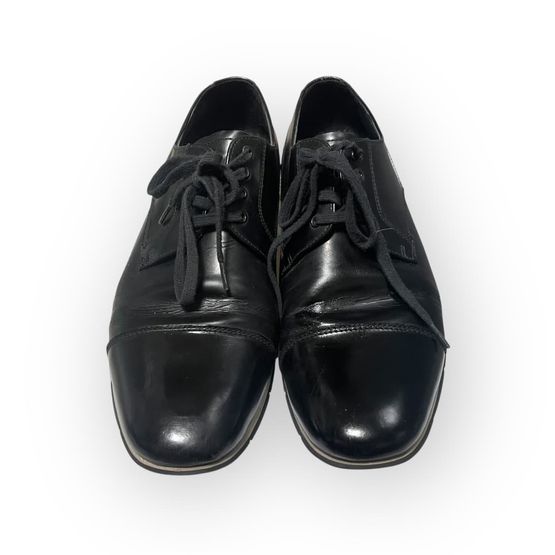 260~265) 프라다 레더 가죽 스니커즈 상품이미지5