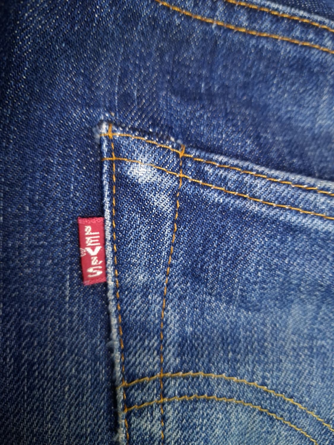 오리지날 미국제조 발렌시아 리바이스 501-XX 셀비지 데님진 상품이미지2