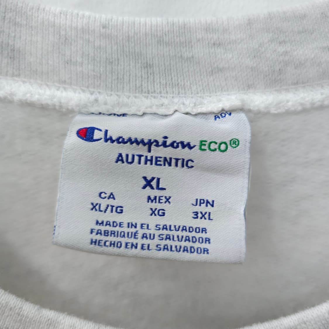 챔피온 맨투맨 기모 상품이미지8