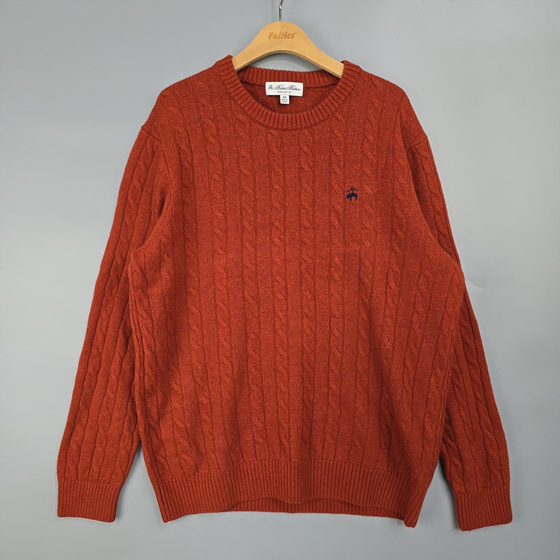 브룩스브라더스 케이블 울니트 XXL 상품이미지1