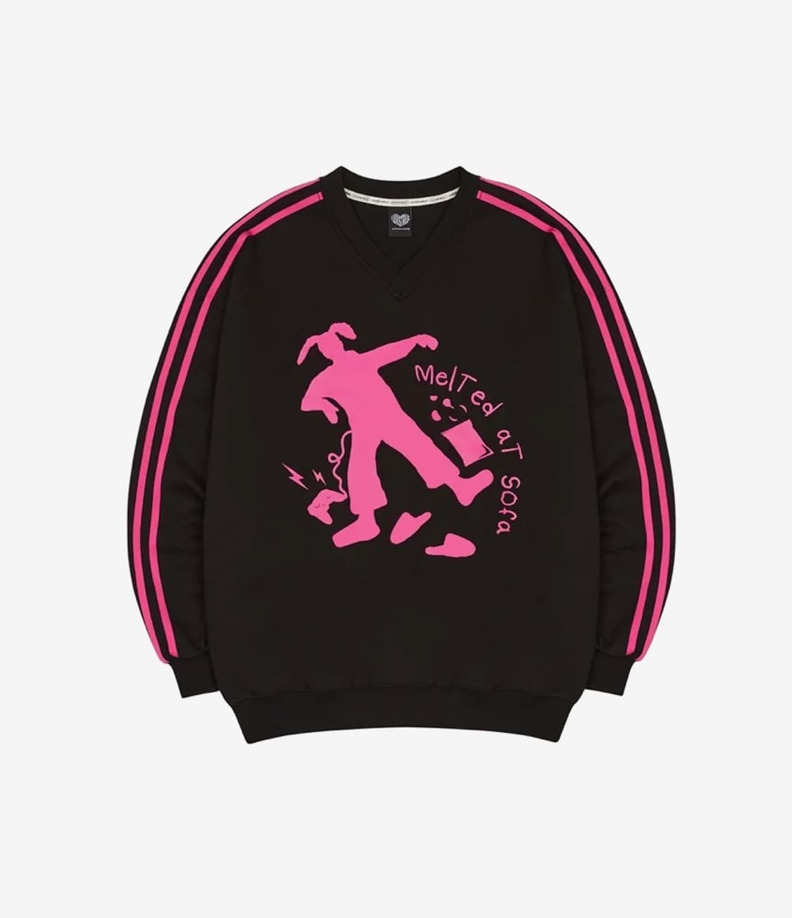 CH TRACK V-NECK MTM(BLACK) 상품이미지2