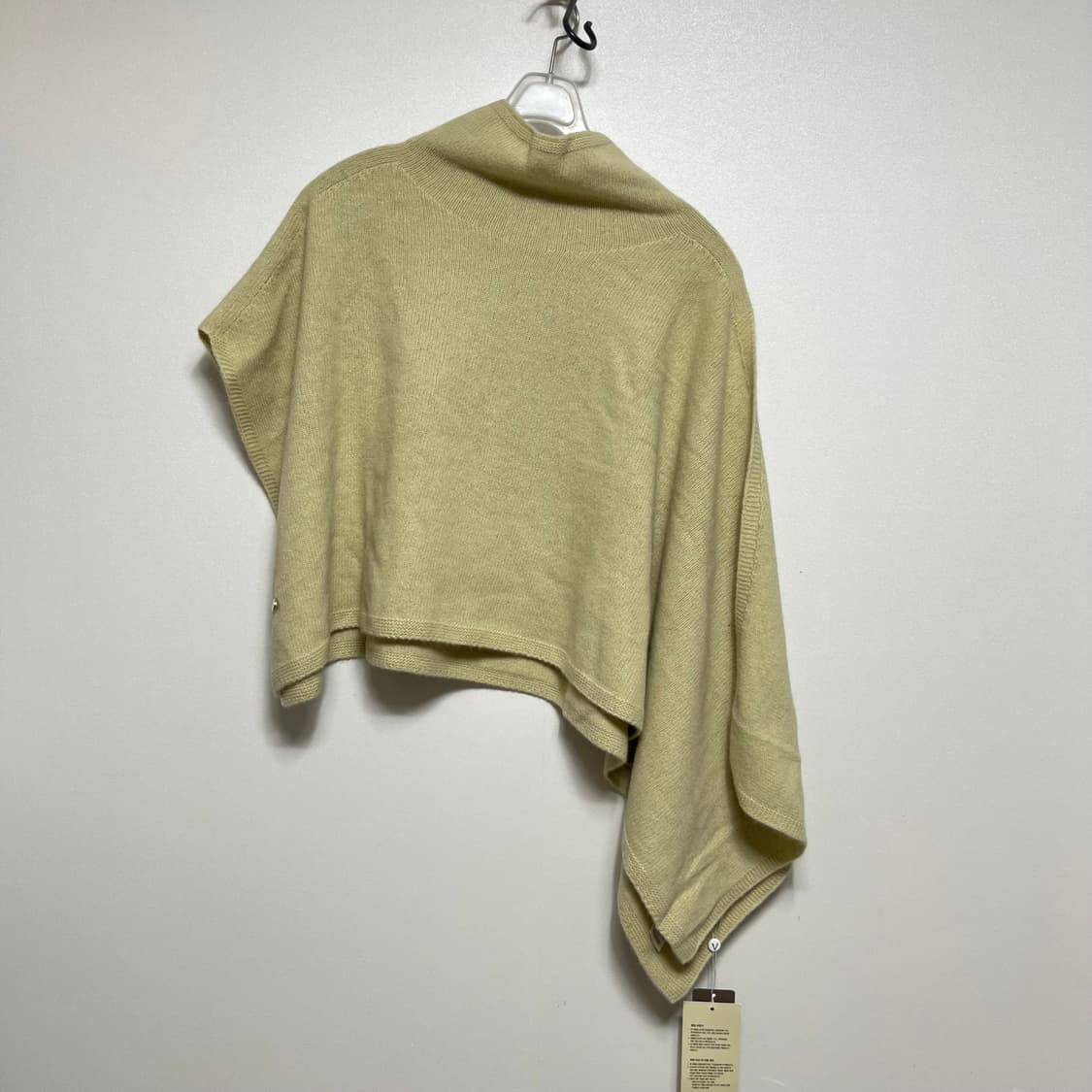 더 베리에 터틀넥 니트 망토 숄 m 상품이미지2