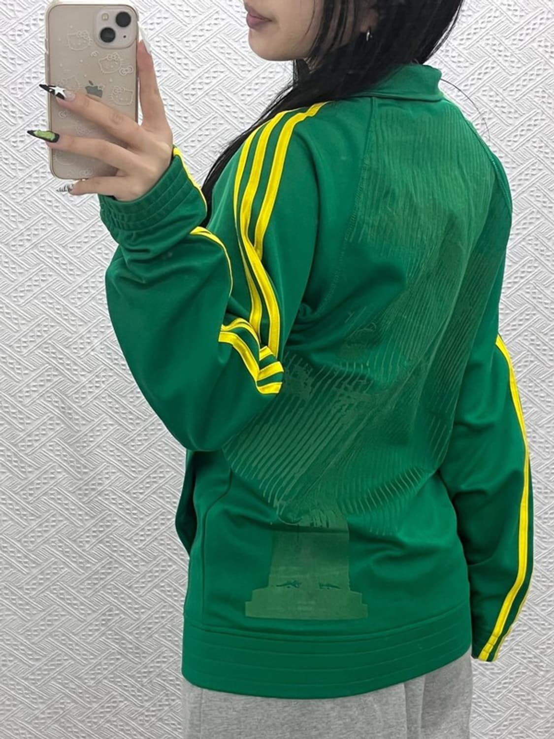 아디다스 베스킷볼 올드스쿨 레트로그린 져지 집업 M C08734 상품이미지2