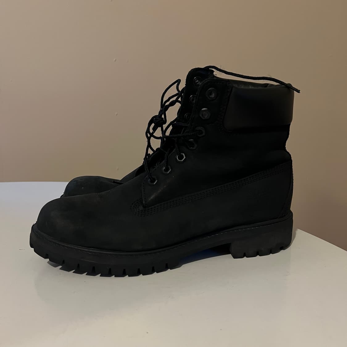 팀버랜드 6인치 프리미엄 워터프루프 블랙 부츠 상품이미지2