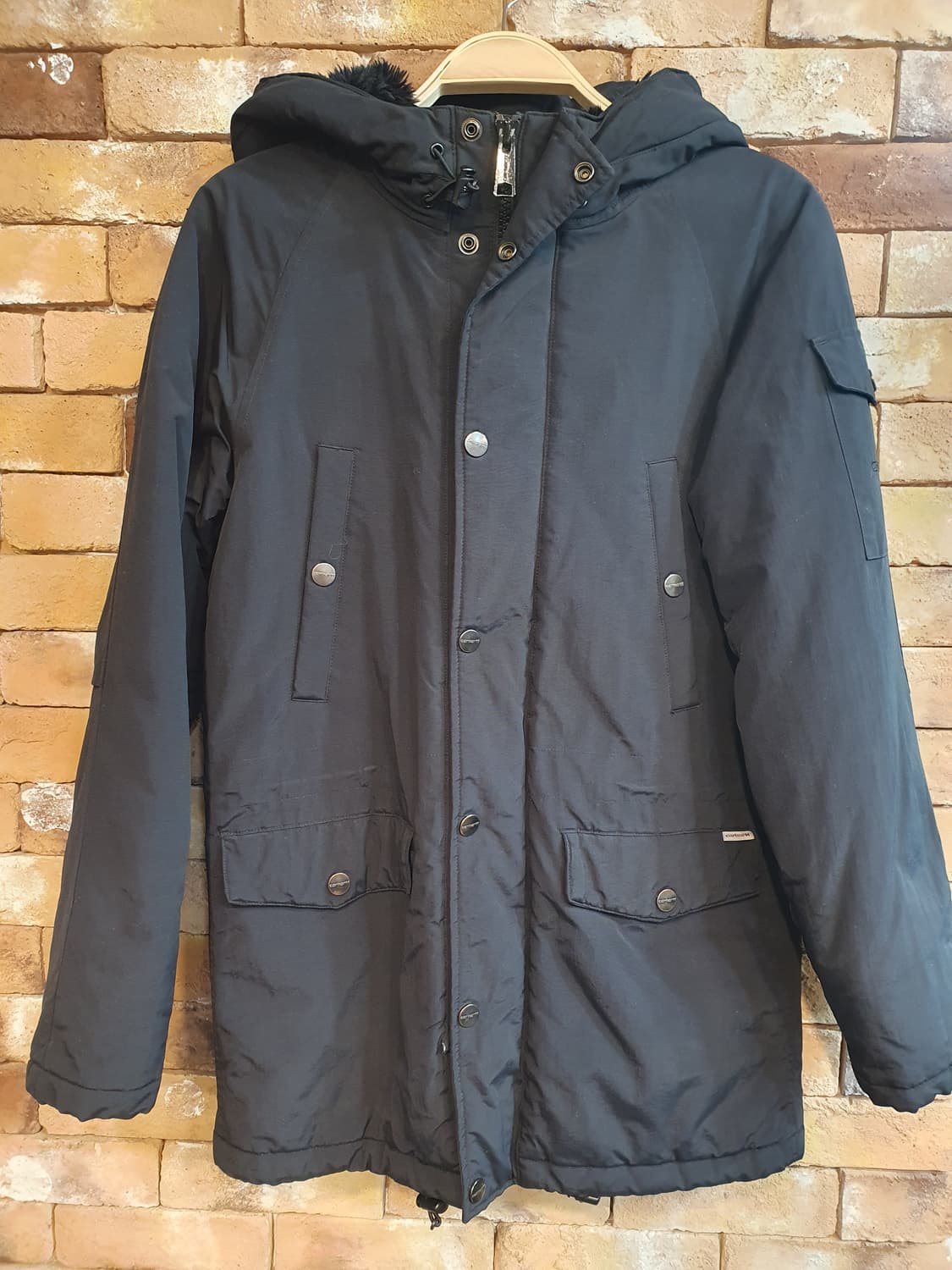 칼하트 앤커리지 파카 XS 블랙 상품이미지1