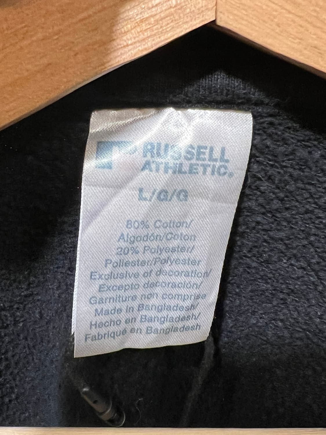 00s [L] 러셀 애슬레틱 맨투맨 블랙 상품이미지6