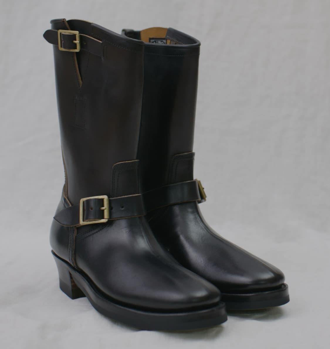 브라스도쿄 클린치 엔지니어 부츠 블랙 홀스벗 7 상품이미지2