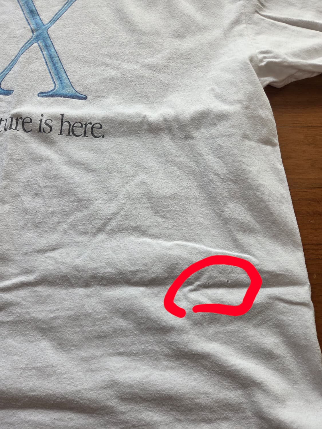 00s Apple X로고 프로모 티셔츠 [xl] 상품이미지6