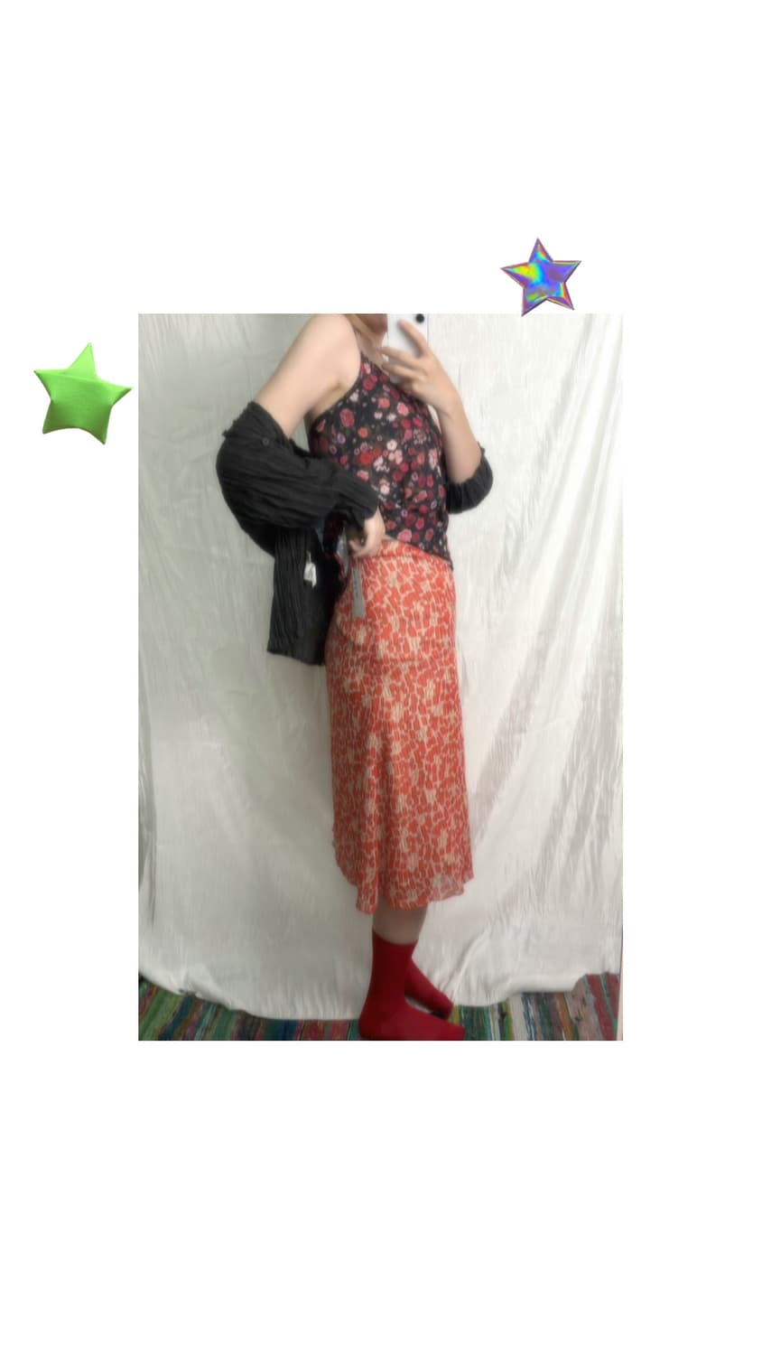 Sunset Mosaic Skirt 상품이미지3