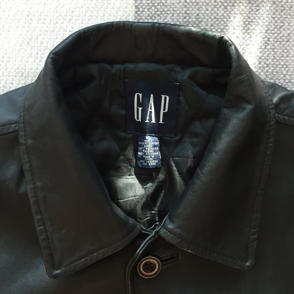 OLD GAP 올드 갭 카코트 레더자켓  상품이미지2