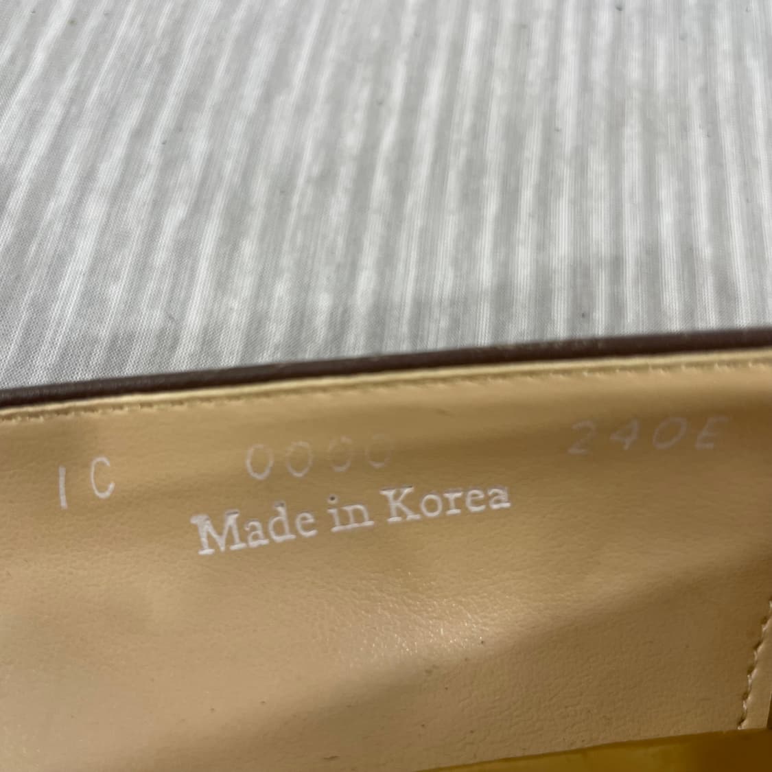 탠디 미셸 레더 펌프스 플랫슈즈 240mm 상품이미지8