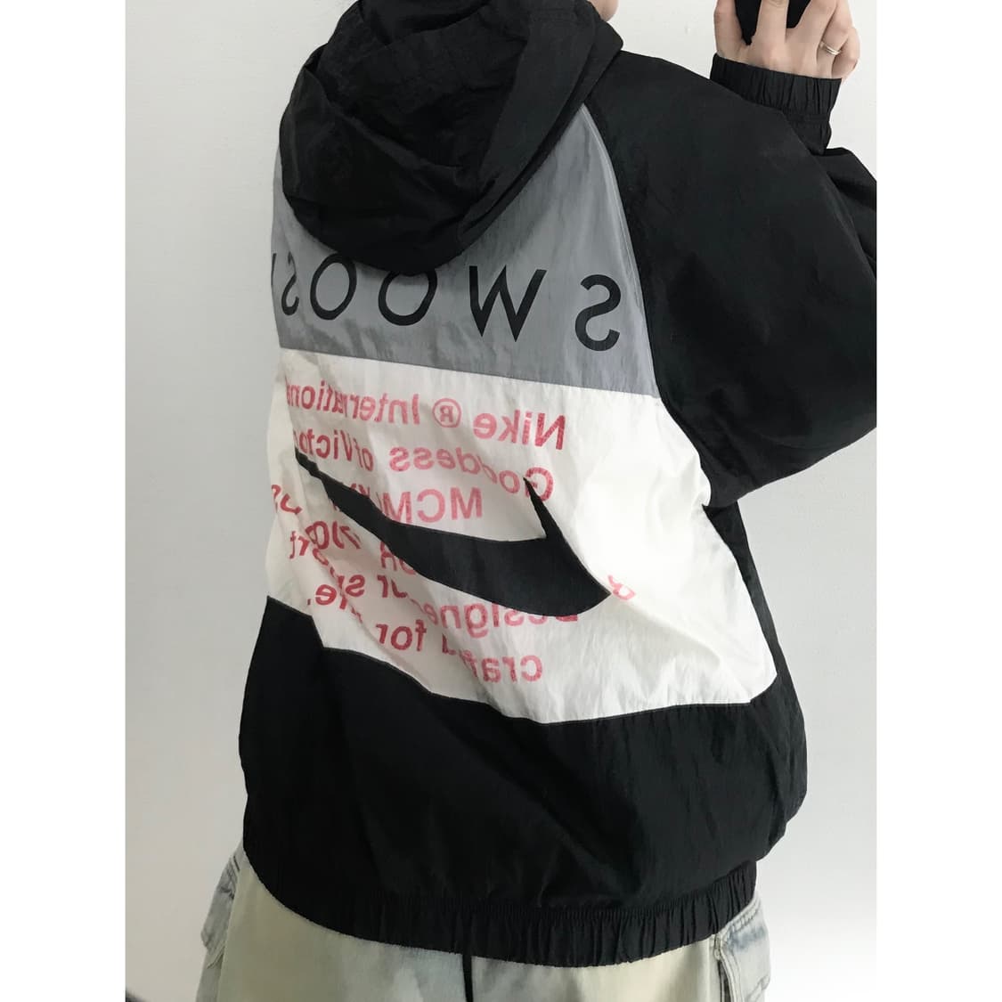 나이키 더블스우시 바람막이 xxl 상품이미지2