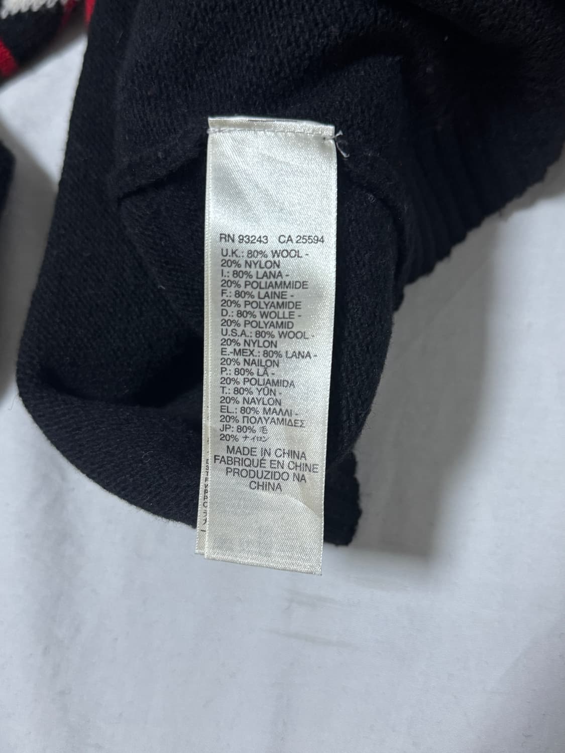 디젤 울 후드 니트 상품이미지6