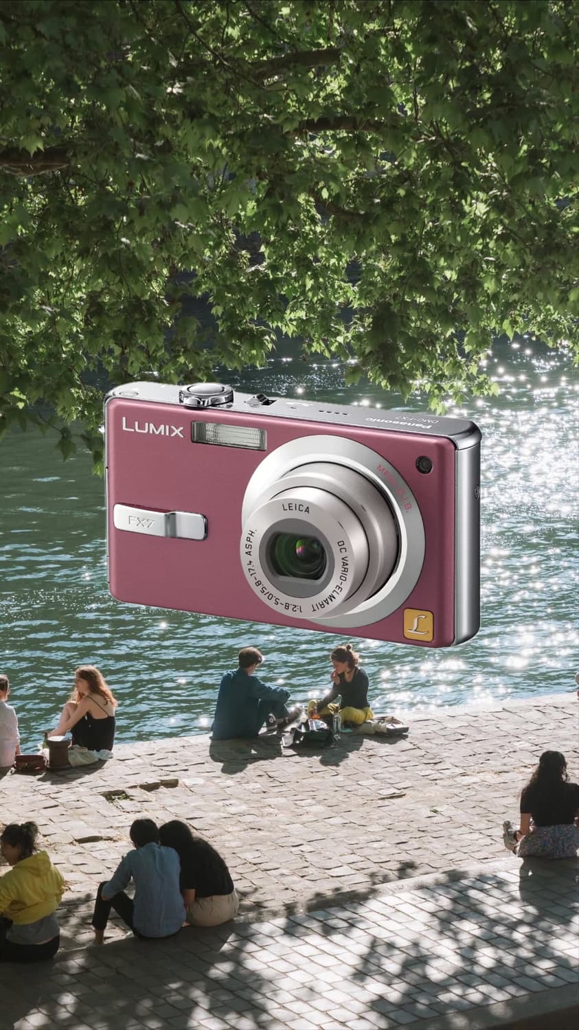 Panasonic LUMIX 파나소닉 루믹스 DMC-FX7 핑크 상품이미지1