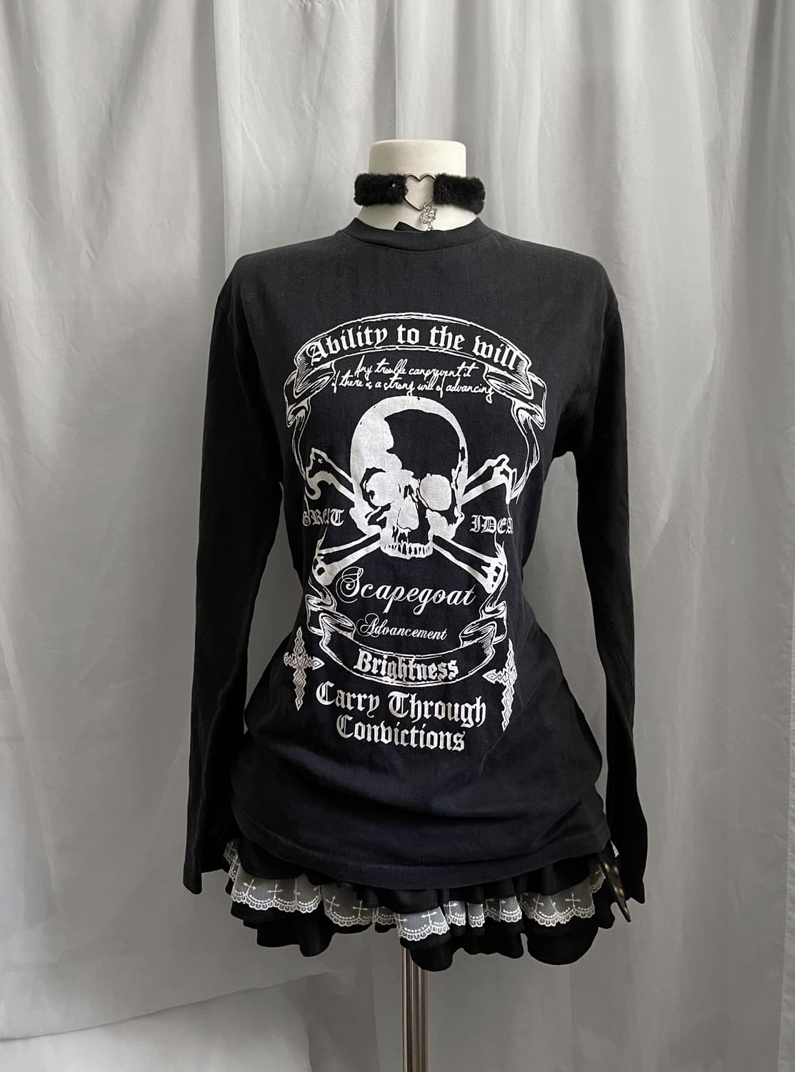 Punk Skull top 펑크 상품이미지2
